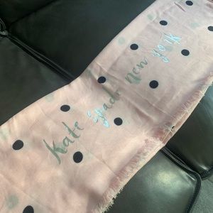Kate Spade Baby Pink Scarf